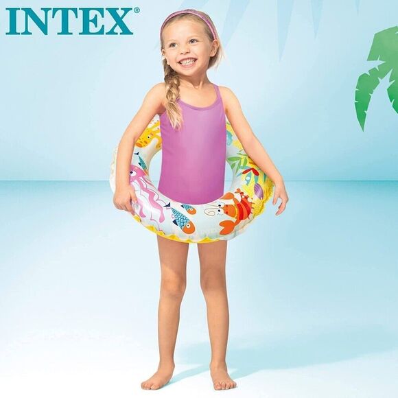 NEW Intex Swim Ring Under The Sea Ages 3-6 Years #56205EP (20 inches/51 cm ) - Picture 1 of 11